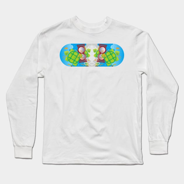 save our ocean Long Sleeve T-Shirt by radeckari25